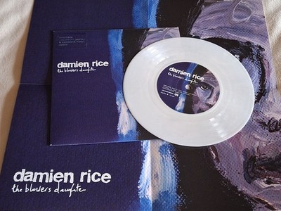Damien Rice THE BLOWERS DAUGHTER 7'' **Near Mint** + Poster White Vinyl!!