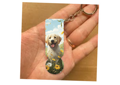 Einkaufswagenlöser, Einkaufschip '' Hund '' sofort abziehbar