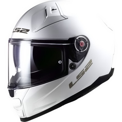 LS2 Integralhelm FF811 Vector II Solid 59 / 60 = L 120 weiß