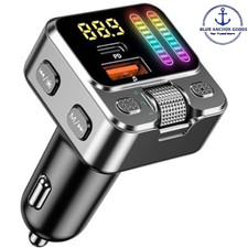 Cargador De Carro Para Celulares Con Blutu Bluetooth Musica Radio FM Llamadas