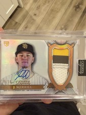 2024 Topps Dynasty Jackson Merrill Dynastic Decorations Auto /10 Padres RC