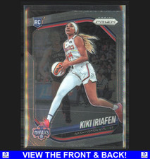 Kiki Iriafen 2025 Panini Prizm WNBA Base RC WA Mystics 72