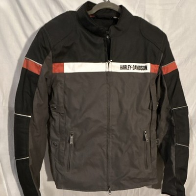 Harley-Davidson Men's Amalgam Textile Triple Vent System Riding Jacket97132-23VM