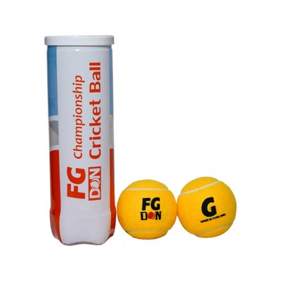 Fg Don Cricket Tennisbälle 3 Stück Box