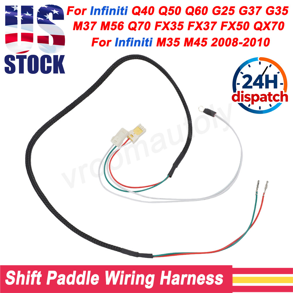 For Infiniti Column Paddle Shifter Wiring Harness Q50 Q60 G37 FX35