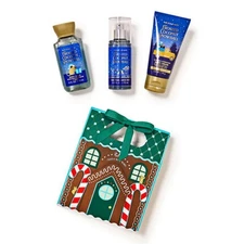 Bath & Body Works FROSTED COCONUT SNOWBALL Travel Gift Set Shower Gel Cream Mist