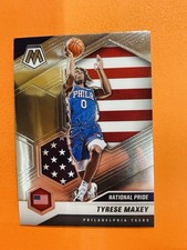 2020-21 Mosaic National Pride Tyrese Maxey #259 Rookie Philadelphia 76ers RC