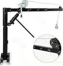 Truck Bed Crane Hoist Pickup 1000lbs 4 Adjustable Boom H Duty 360 Swivel Lift Truck Bed Crane Hoist Pickup 1000lbs 4 Adjustable Boom H Duty 360 Swivel Lift