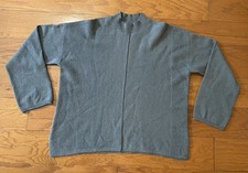 Saks Fifth Avenue Gray 100 Cashmere Sweater Womens Maybe Mens Excellent Medium