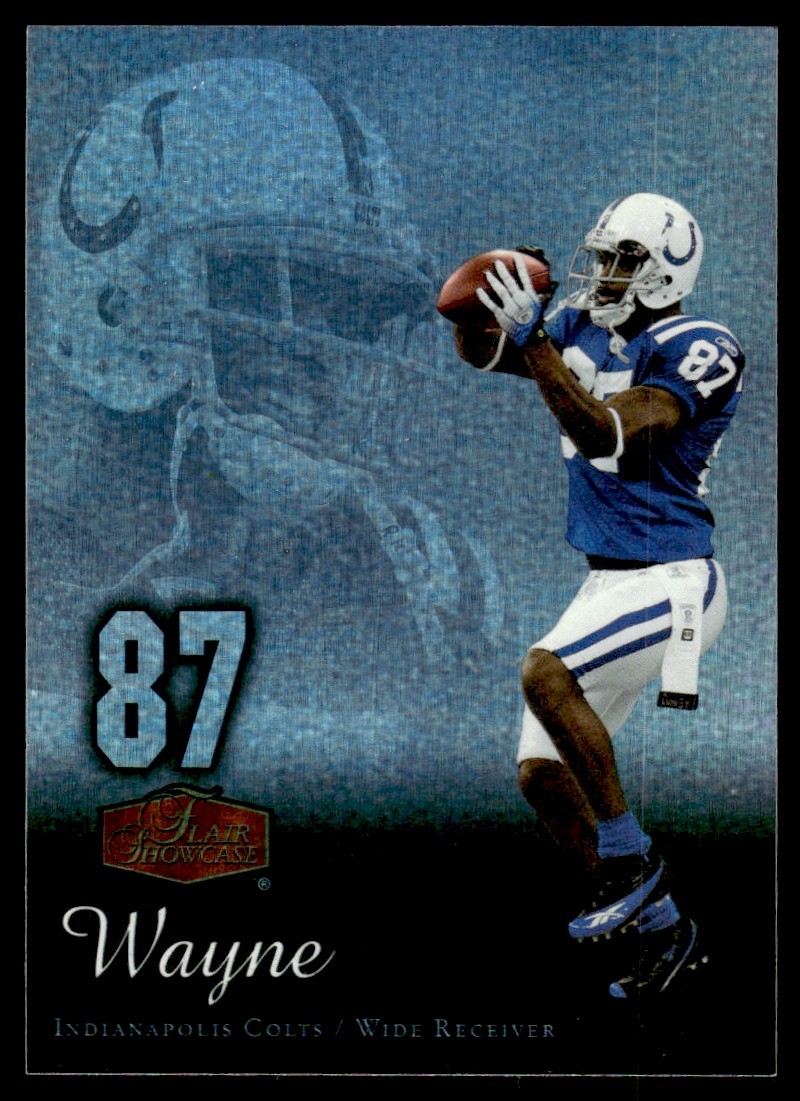 2006 Flair Showcase Reggie Wayne Indianapolis Colts #43