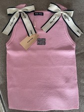 miu miu knotentanktop