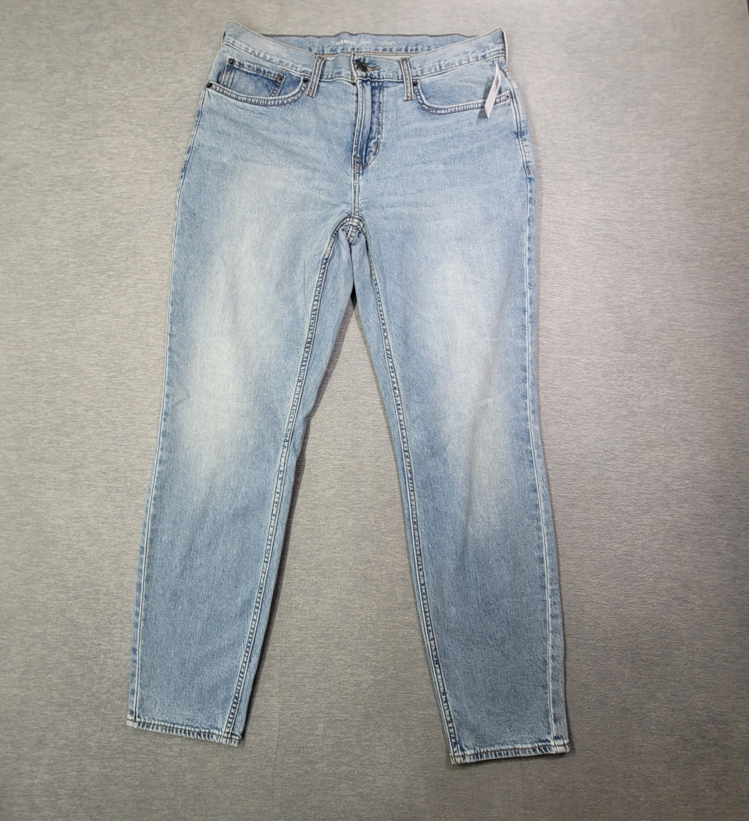 Old Navy Jeans Mens 33x32 Blue Athletic Tapered Stretch Casual Denim NWT