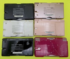 Nintendo DS Lite Console Lot x6 Handheld Systems - Tested - Read Description