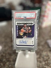 2023-24 Contenders Malik Monk 06/10 Autograph ca-mmk PSA 9