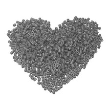 3000Pcs 5mm Fuse Beads Kit for Crafts, DIY Crafts for Activity, Dark Grey
