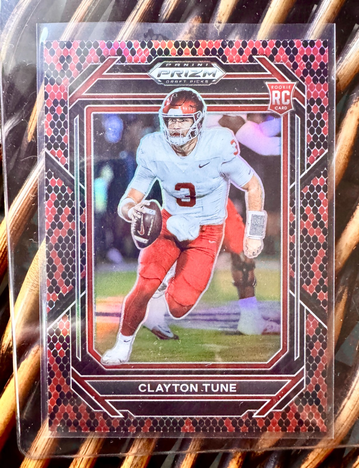 CLAYTON TUNE 2023 prizm draft picks SNAKESKIN SSP PRIZM houston RARE $1 ship USA