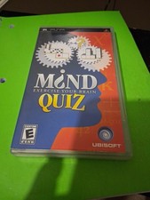 Mind Quiz Sony Playstation PSP Video Game Complete