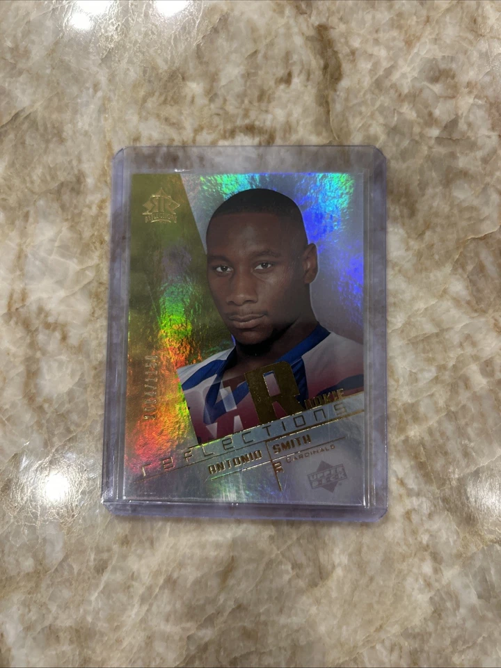 2004 Upper Deck Rookie Reflections /1150 #219 Antonio Smith RC Cardinals - Image 3 of 4