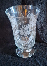 Villeroy & Boch Windlicht Vase aus Glas groß Höhe 35 cm Handarbeit handmade