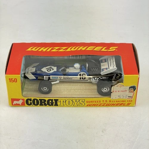 Vintage Boxed Corgi Toys 150 Surtees TS 9 F1 Racing Car