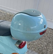 Genuine Vespa Et2 Et4 Top Rear Case Storage Bags Bag Luggage Blue