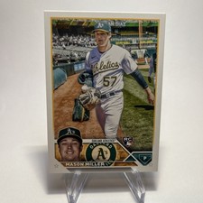 2023 Topps Update Mason Miller Golden Mirror SSP Athletics Padres Rookie US15