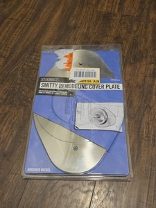 Everbilt Tub and Shower Smitty Remodeling Plate in Brushed Nickel (Plate Only)