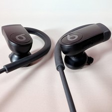 Beats Dr. Dre Powerbeats4 Wireless Earbuds Bluetooth In Ear Headphones Black
