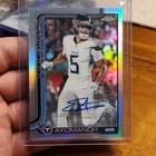 2025 Topps Signature Elic Ayomanor Red (RAW)