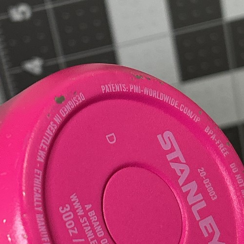 Stanley Handle Tumbler NO STRAW MISSING STRAW, Pink 30oz - Read Description - Picture 8 of 16