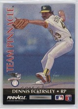 1992 Pinnacle Team Pinnacle Dennis Eckersley Rob Dibble #11 HOF 1i21