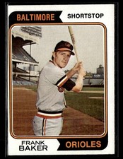 1974 Topps Frank Baker #411