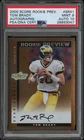 TOM BRADY 2000 SCORE ROOKIE PREVIEW AUTO #SR41 ROOKIE AUTOGRAPH PSA 9 AUTO 10