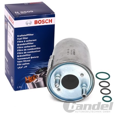 BOSCH KRAFTSTOFFFILTER LEITUNGSFILTER für RENAULT FLUENCE GRAND MEGANE SCÉNIC