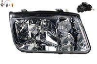 Scheinwerfer Passend FüR VW Bora 1J2 10/98-05/05 Rechts Leuchtmit. M. Stellmotor