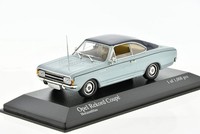 Opel Rekord C Coupe Blue 1966 1/43 Minichamps 430046128