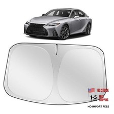 XHRING Car Windshield Sun Shade Sunshade Compatible with Lexus IS250 is 350 F