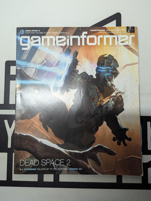 Game Informer Magazine Issue 201 January 2010 Dead Space 2 Mass Effect 2 Transfo
