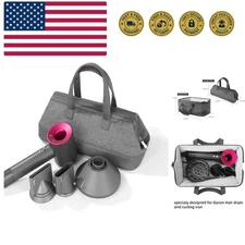 Travel Case for Dy-son Supersonic Hair Dryer Styler Accessories Protection Or...