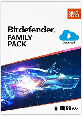 Bitdefender Family Pack|15 Geräte|1 o. 2 Jahre stets aktuell|eMail|Download|ESD