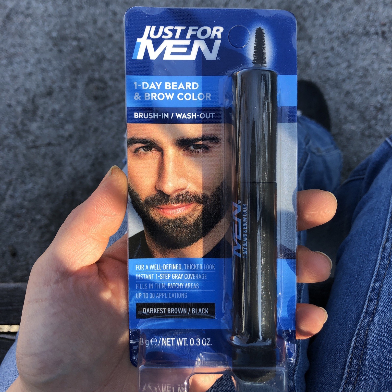 - Darkest Brown/black - 0.3 Oz
