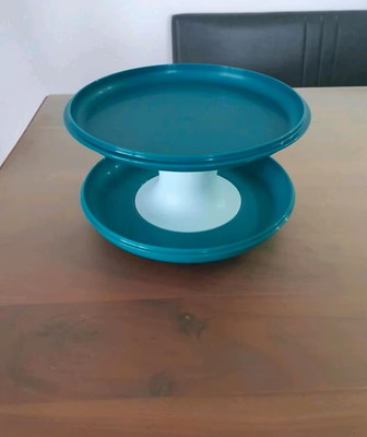 Tupperware  SERVE IT ALL Set  Snack Dip Obstschale Kuchenständer Servier Set NEU