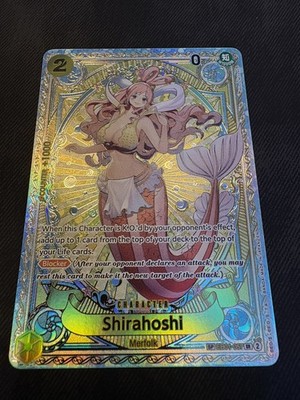 Shirahoshi (SP) EB01-057 A Fist of Divine Speed Foil One Piece TCG Rare Mint