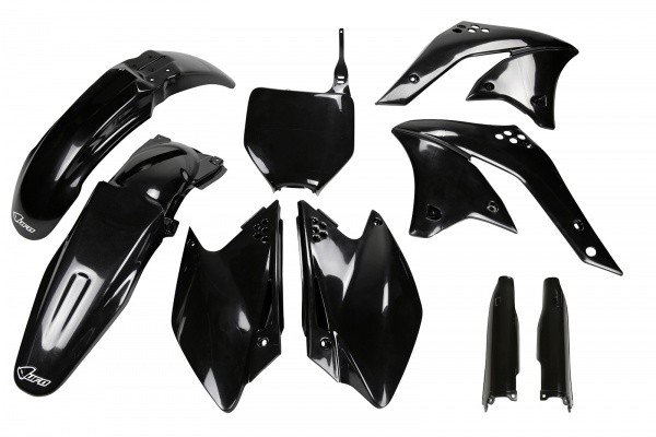 Kunststoff Verkleidung Kit Full Kawasaki KXF 250 2007 Ufo Plast Schwarz-image