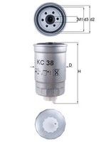 Knecht Kraftstofffilter KC 38 Mit Filterheizung Anschraubfilter FüR Ford Fiat 3