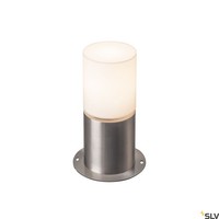 Nickel Moderne Hohe Laterne AußEnlampe Garten 1X20W/E27 IP44 30 [Cm]