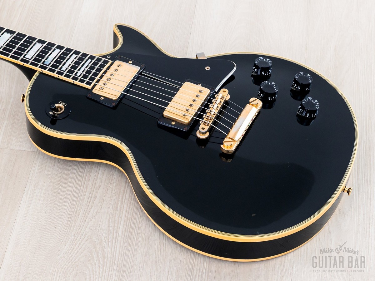 1993 Gibson Historic '57 Les Paul Custom Black Beauty LPB7 w/ Case