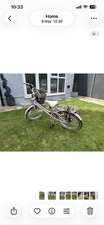 22 Inch Kids Bike Children Girls Bicycle Cycle Pink Bike with Basket&Rear Rack