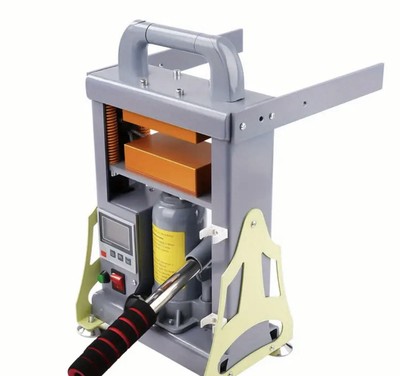 Rosin-Presse 5 Tonnen 600W 6x12 cm Heizplatten Digital LCD-Controller Hydraulik