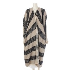 ISSEY MIYAKE 70s-80s Cotton Acrylic All Style 4 Armhole Long cardigan Haori ...